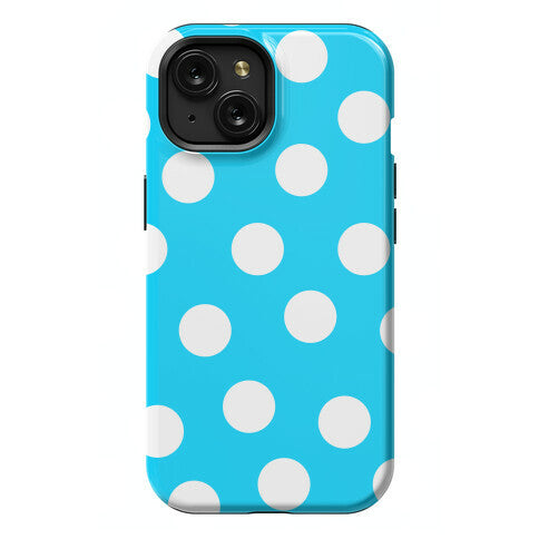 Blue Polka Dot Case Phone Case